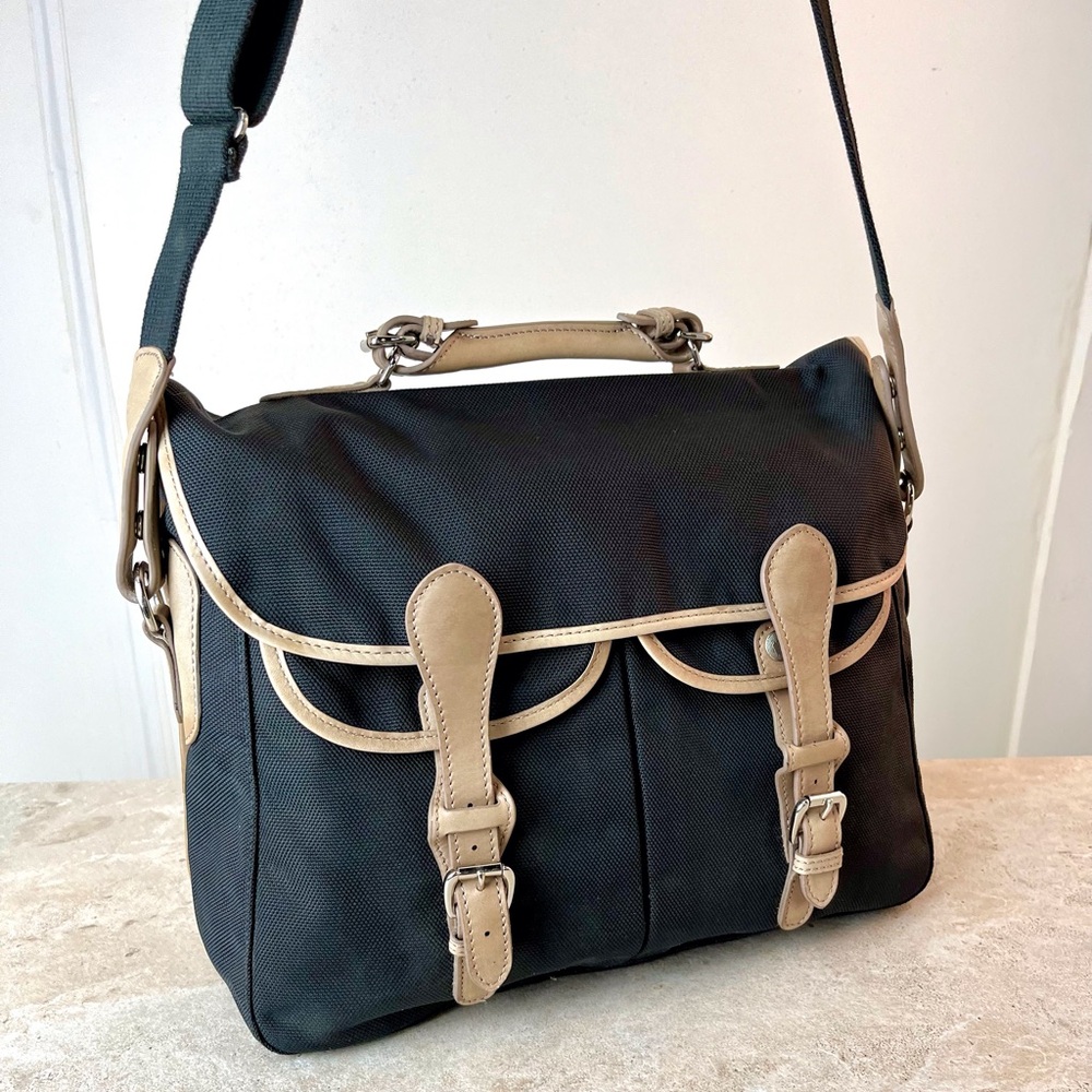 Mulholland Brothers Nylon Canvas Messenger Bag